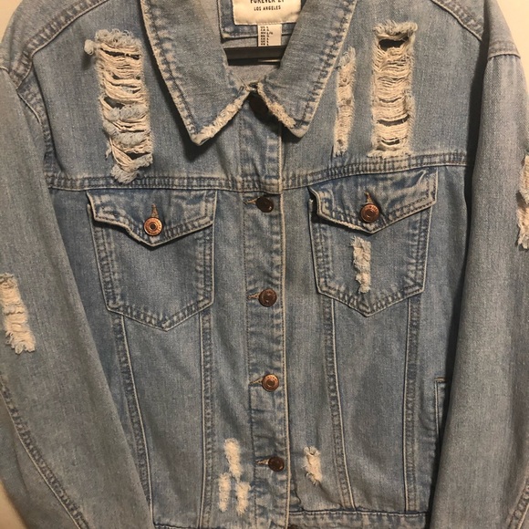 Denim jeans jacket Forever 21 #130 - Picture 8 of 9